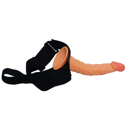 MD 21cm Strap On Harness with Dildo - Nude