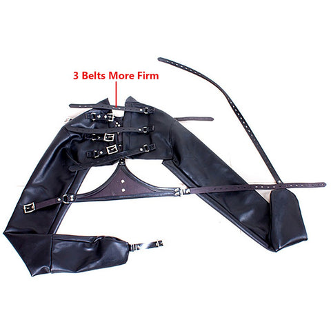 BDSM Female Kinky Fetish Open Breast Cupless Strait jacket Top Bondage Kit BDSM Female Kinky Fetish Open Breast Cupless Strait jacket Top Bondage Kit