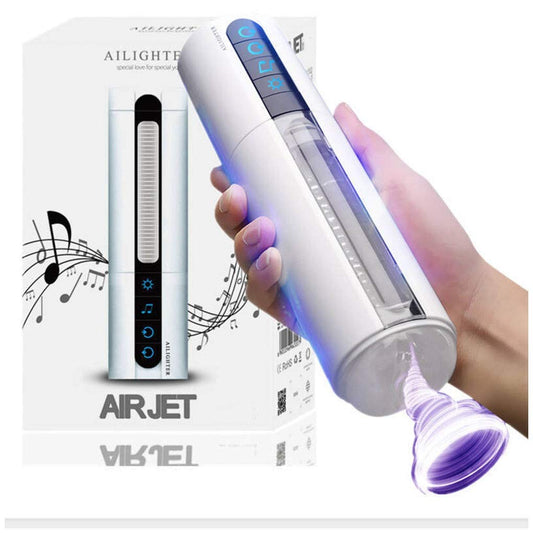 AILIGHTER Air Jet Intelligent Heating & Auto Suction Male Masturbator