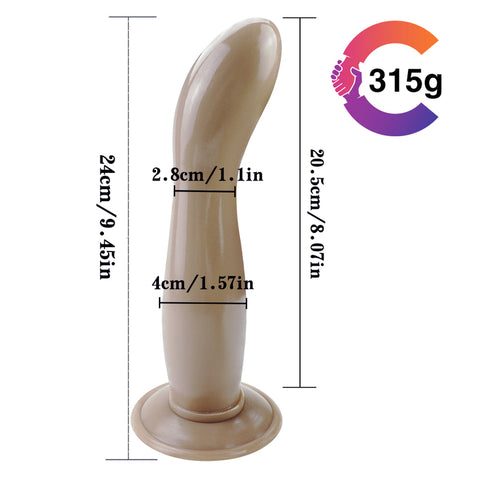 MD 9.45" Strap On Dildo Harness Kit - Brown MD 9.45" Strap On Dildo Harness Kit - Brown