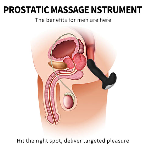 FOX P10 Remote Control Wiggle Motion Auto Heating Vibrating Prostate Massager FOX P10 Remote Control Wiggle Motion Auto Heating Vibrating Prostate Massager