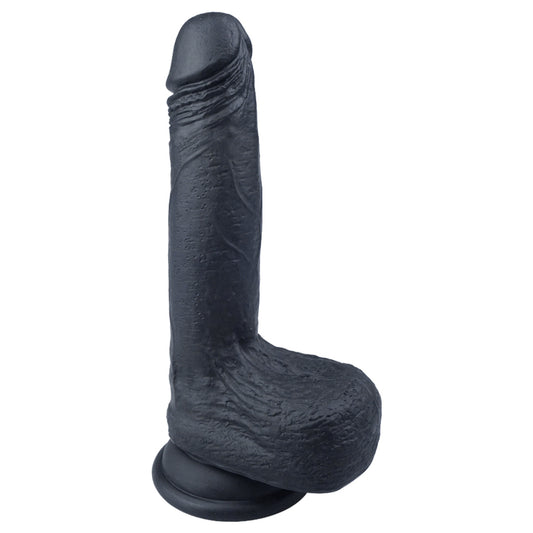 MD Breaking Silicone Realistic Dildo - Black
