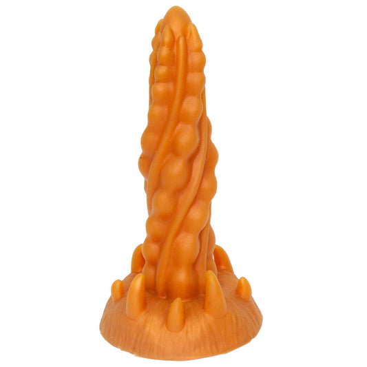 DY Magic Dragon Silicone Fantasy Dildo / Anal Plug - Gold