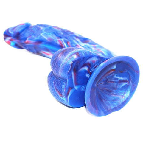 AIX Mix Blue Dildo with Suction Cup AIX Mix Blue Dildo with Suction Cup