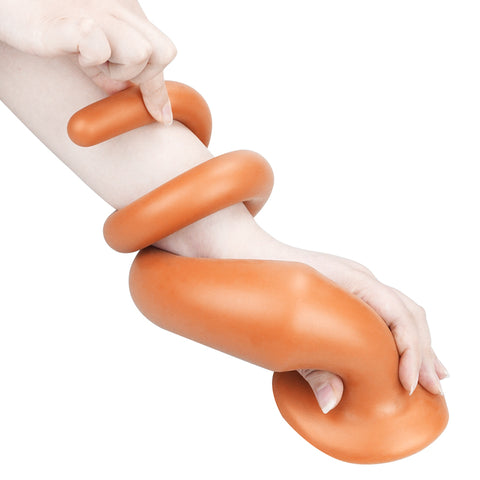 MD Dragon Whip Extremely Long Anal Snake Anal Plug - Silicone Colon Snake - Gold / 4 Size 30cm-60cm MD Dragon Whip Extremely Long Anal Snake Anal Plug - Silicone Colon Snake - Gold / 4 Size 30cm-60cm