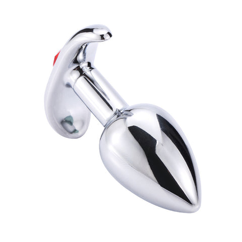RY Crystal Jewelled Stainless Steel Anal Plug Wearable Edition S/M/L