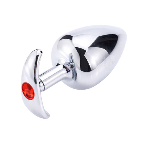 RY Crystal Jewelled Stainless Steel Anal Plug 3 Size in 1 Pack RY Crystal Jewelled Stainless Steel Anal Plug 3 Size in 1 Pack