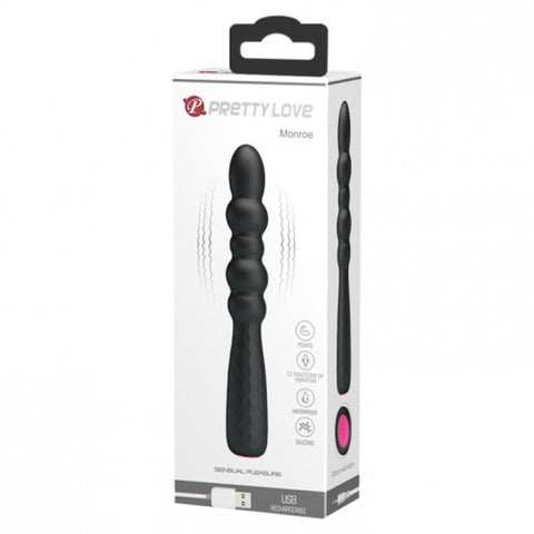 PRETTY LOVE Monroe Vibrating Anal Beads / Butt Plug PRETTY LOVE Monroe Vibrating Anal Beads / Butt Plug
