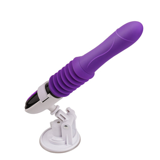 HC Automatic Telescopic Sex Machine with Thrusting & Vibrating Dildo
