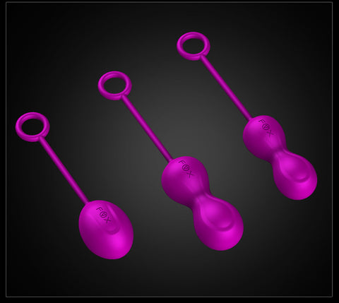 FOX M5 Duo Kegel Ben Wa Balls Pelvic Floor Exercise 3in1 Set FOX M5 Duo Kegel Ben Wa Balls Pelvic Floor Exercise 3in1 Set