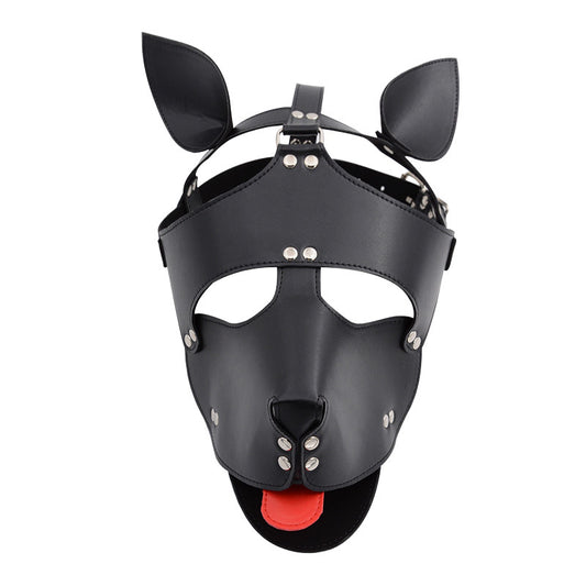 BDSM Puppy Hood - Soft Head Mask for Pet Play & Roleplay