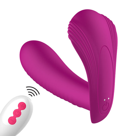 WEYES Butterfly Auto Heating Remote Control Wearable Vibrator
