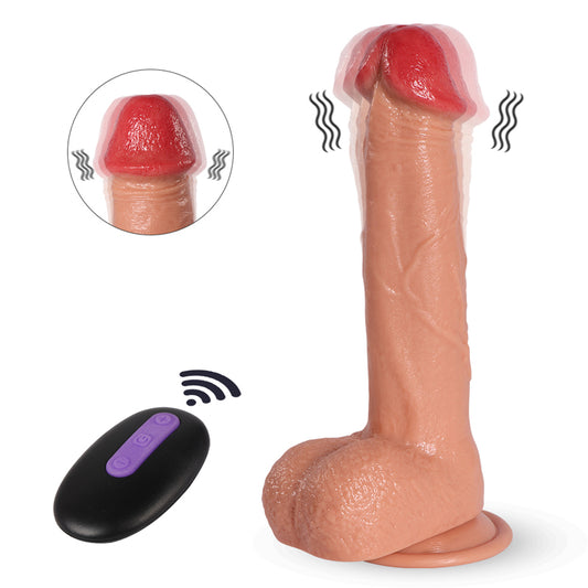 MD Bill Remote Control Realistic Vibrating Dildo