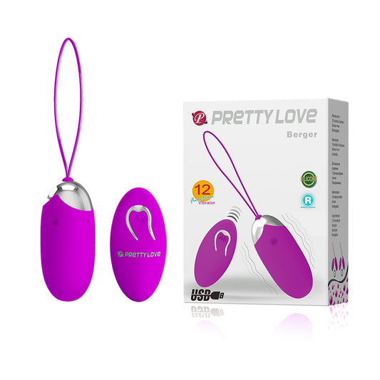 PRETTY LOVE Berger Remote Control Wearable Vibrator