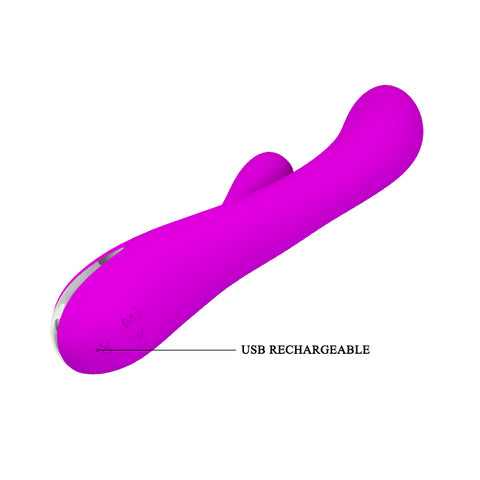 PRETTY LOVE Wilbur Auto Heating G-Spot Rabbit Vibrator PRETTY LOVE Wilbur Auto Heating G-Spot Rabbit Vibrator