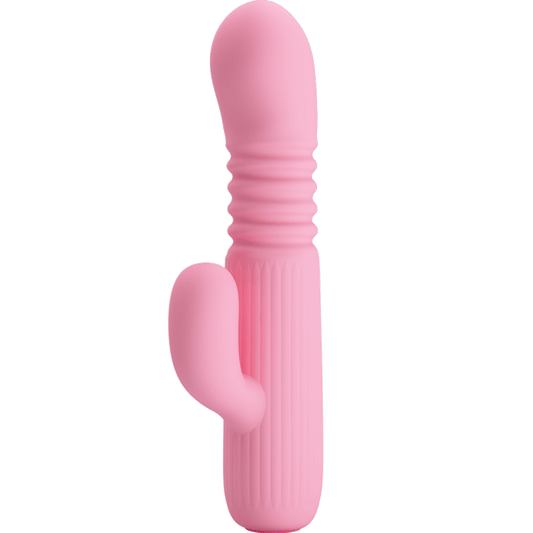 Pretty Love Leopold - Telescopic Thrusting Rabbit Vibrator