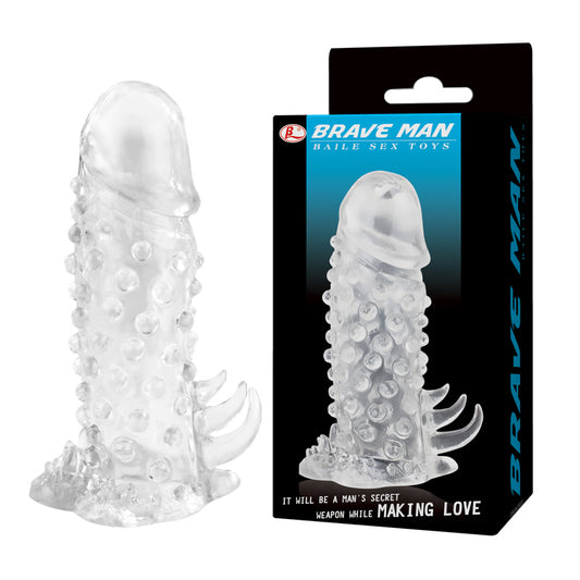 BAILE Brave Man Beaded Penis Sleeve Extender