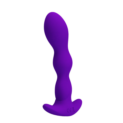 Pretty Love Yale Silicone Anal Vibrator - Purple Pretty Love Yale Silicone Anal Vibrator - Purple
