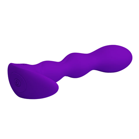 Pretty Love Yale Silicone Anal Vibrator - Purple Pretty Love Yale Silicone Anal Vibrator - Purple