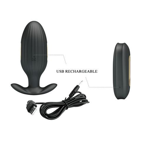 Pretty Love Royal Pleasure Electric Shock Anal Vibrator Pretty Love Royal Pleasure Electric Shock Anal Vibrator