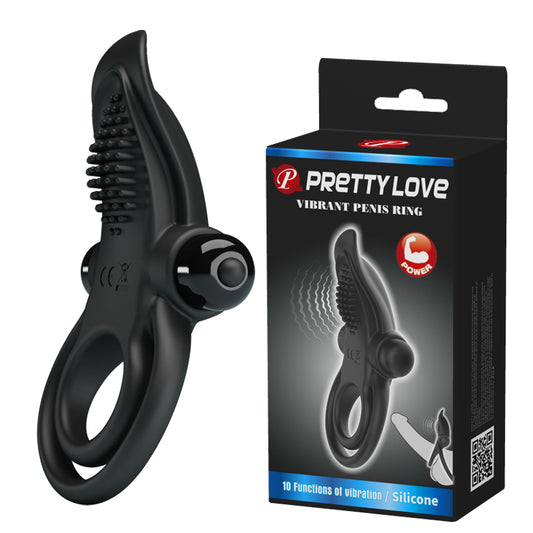 PRETTY LOVE Vibrant Vibrating Penis Ring Couples Ring