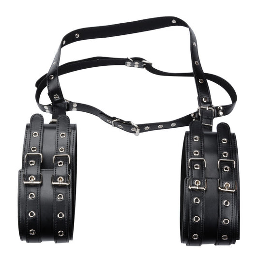 Bondage Waist & Leg Open Restraint Set
