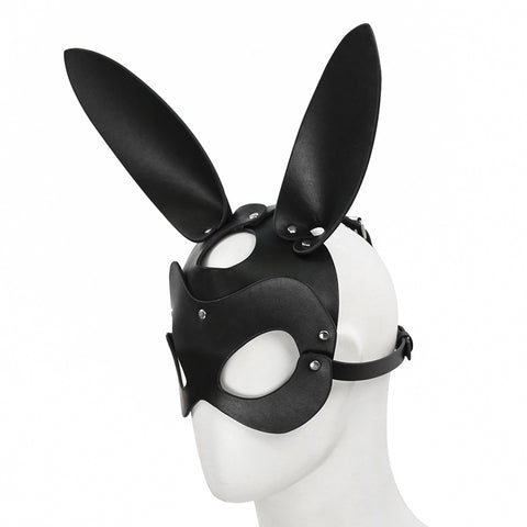 BDSM Bunny Hood Cosplay Bondage Eye Mask