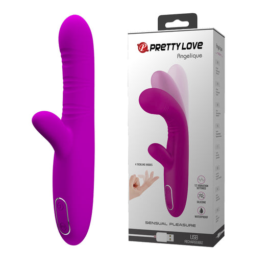 Pretty Love Angelique - Auto Ticking Flexible Rabbit Vibrator