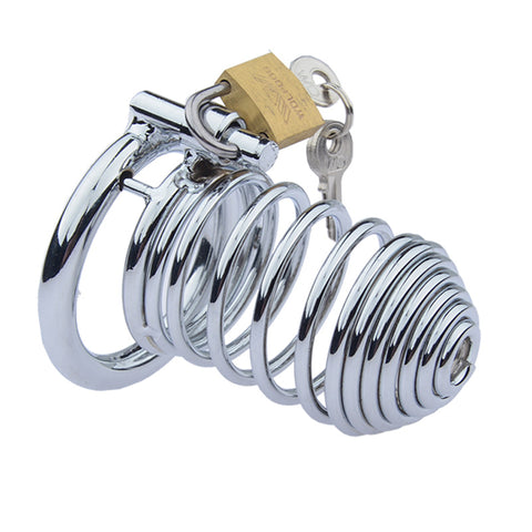 LHD BDSM Premium Stainless Steel Male Chastity Penis Cage / 3 Size LHD BDSM Premium Stainless Steel Male Chastity Penis Cage / 3 Size