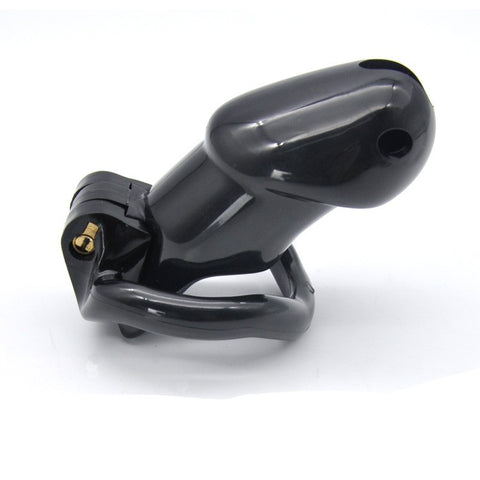 Imprison Bird Male Chastity Device Penis Cage - Long Version with 4 Rings/Black Imprison Bird Male Chastity Device Penis Cage - Long Version with 4 Rings/Black