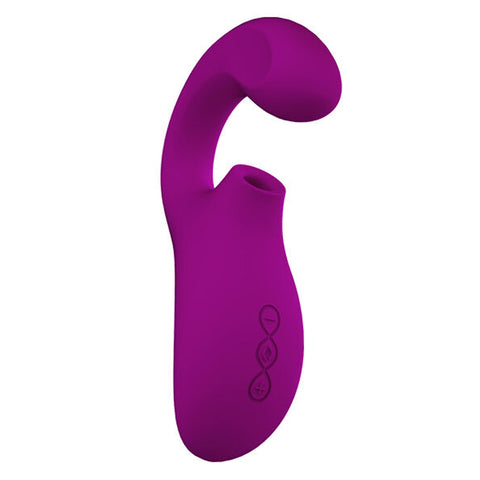 LELO Enigma Cruise Deep Rose Clitoral & G-Spot Suction Vibrator LELO Enigma Cruise Deep Rose Clitoral & G-Spot Suction Vibrator