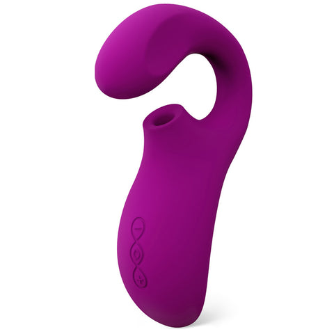 LELO Enigma Cruise Deep Rose Clitoral & G-Spot Suction Vibrator LELO Enigma Cruise Deep Rose Clitoral & G-Spot Suction Vibrator
