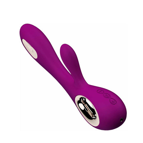 LELO Soraya Wave Deep Rose Rabbit Vibrator LELO Soraya Wave Deep Rose Rabbit Vibrator