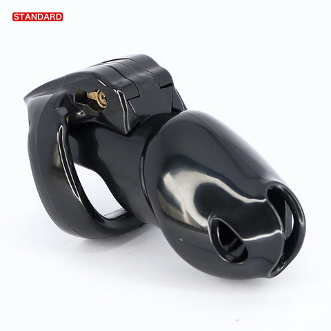 Imprison Bird A777 Male Chastity Device Penis Cage Kit - 4 Sizes with 4 Rings/Black Imprison Bird A777 Male Chastity Device Penis Cage Kit - 4 Sizes with 4 Rings/Black