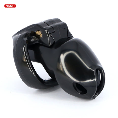 Imprison Bird A777 Male Chastity Device Penis Cage Kit - 4 Sizes with 4 Rings/Black Imprison Bird A777 Male Chastity Device Penis Cage Kit - 4 Sizes with 4 Rings/Black