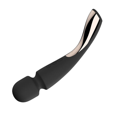 LELO Smart Wand 2 Medium Black Personal Wand Massager LELO Smart Wand 2 Medium Black Personal Wand Massager