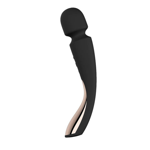 LELO Smart Wand 2 Medium Black Personal Wand Massager LELO Smart Wand 2 Medium Black Personal Wand Massager