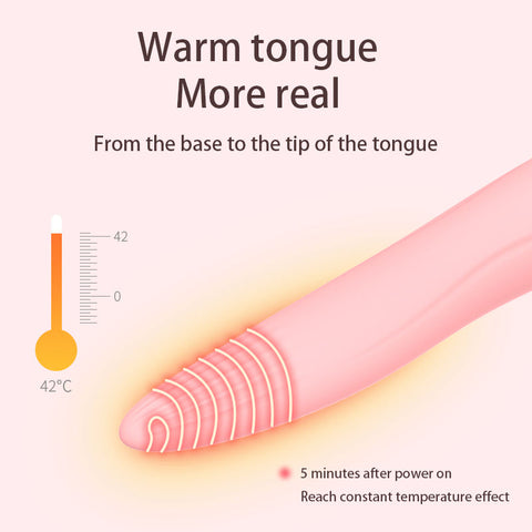 RENDS Love Tongue Auto Heating Vibrator RENDS Love Tongue Auto Heating Vibrator