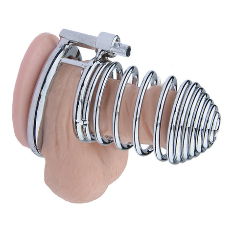 LHD BDSM Premium Stainless Steel Male Chastity Penis Cage / 3 Size LHD BDSM Premium Stainless Steel Male Chastity Penis Cage / 3 Size