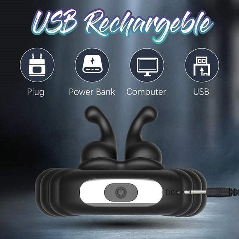 AH Snail Vibrating Penis Ring - USB Rechargeable Cock Ring for Enhanced Pleasure AH Snail Vibrating Penis Ring - USB Rechargeable Cock Ring for Enhanced Pleasure