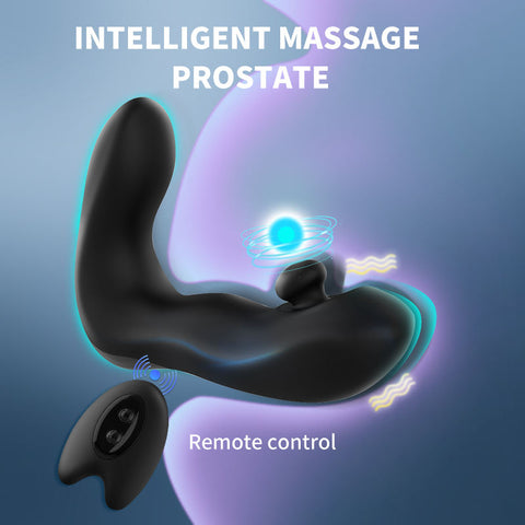 UNIMAT P-Spot Thrusting & Vibrating Prostate Massager - Remote Control
