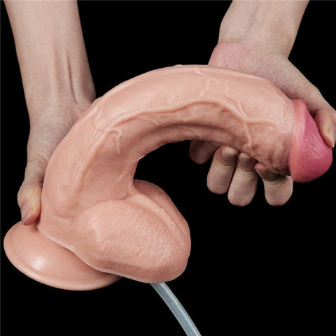 LOVETOY 10'' Realistic Squirt Extreme Dildo