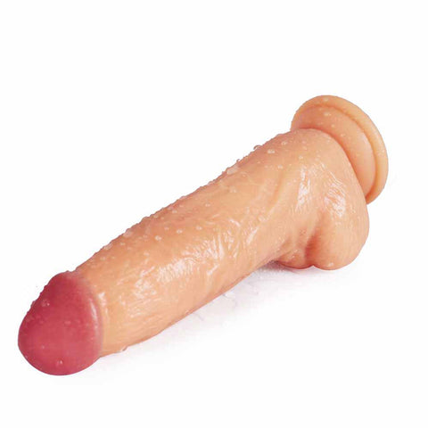 MD The King Super Realistic Silicone Dildo - Flesh MD The King Super Realistic Silicone Dildo - Flesh