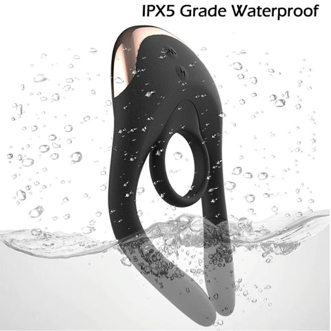 NV Toys Tide Remote Control Electric Shock Vibrating Penis Ring / Couples Vibrator NV Toys Tide Remote Control Electric Shock Vibrating Penis Ring / Couples Vibrator