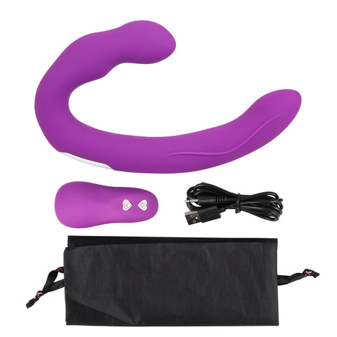 MD Tara Remote Control Strapless Strap-On - Vibrating Dildo for Couples Play MD Tara Remote Control Strapless Strap-On - Vibrating Dildo for Couples Play