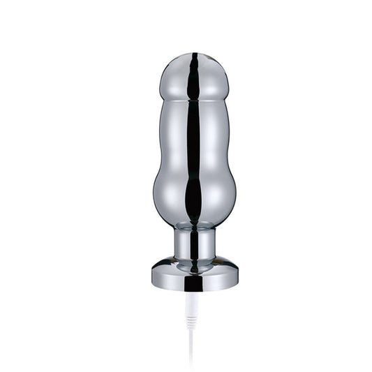 RY Aluminium Alloy Vibrating Anal Plug Vibrator - Bullet Edition