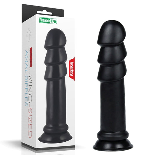LOVETOY 11.25" King Sized Anal Ripples - Anal Plug