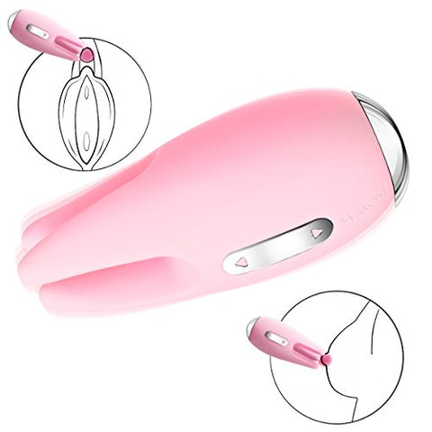 Svakom Cookie Sensual Triple Tip Vibrator - Pink Svakom Cookie Sensual Triple Tip Vibrator - Pink