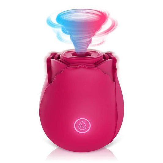 JRL Rose Suction Vibrator - Clitoral Stimulator with Elegant Rose Design