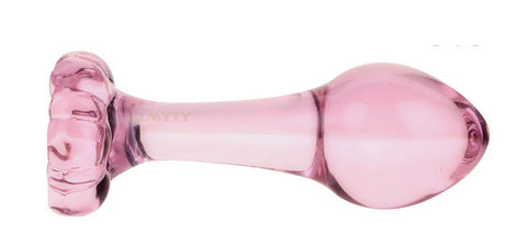 Pink Wearable Crystal Glass Butt Plug & Anal Beads Set - 6 Unique Shapes for Sensual Play Pink Wearable Crystal Glass Butt Plug & Anal Beads Set - 6 Unique Shapes for Sensual Play